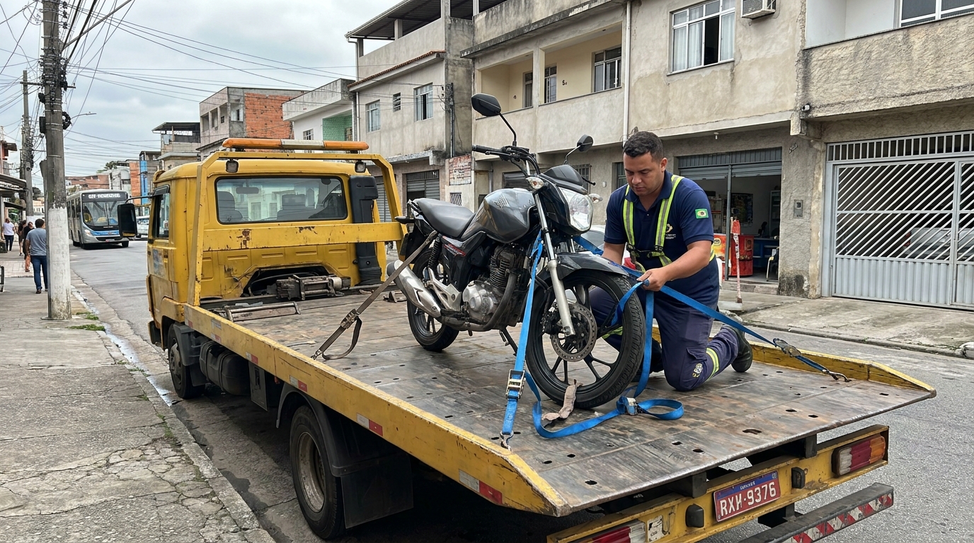 Auxílio para Moto no Local em Niterói‑RJ