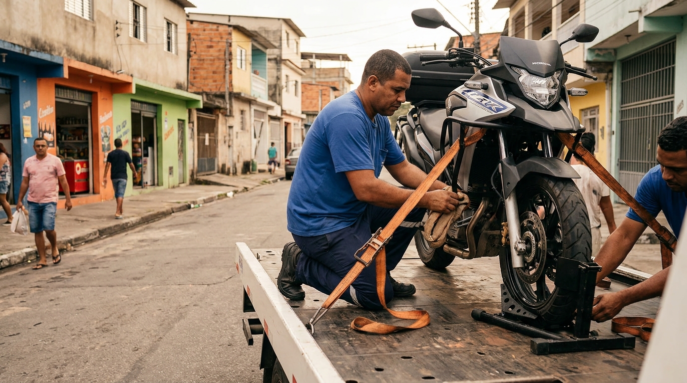 Guincho para Moto em Niterói‑RJ