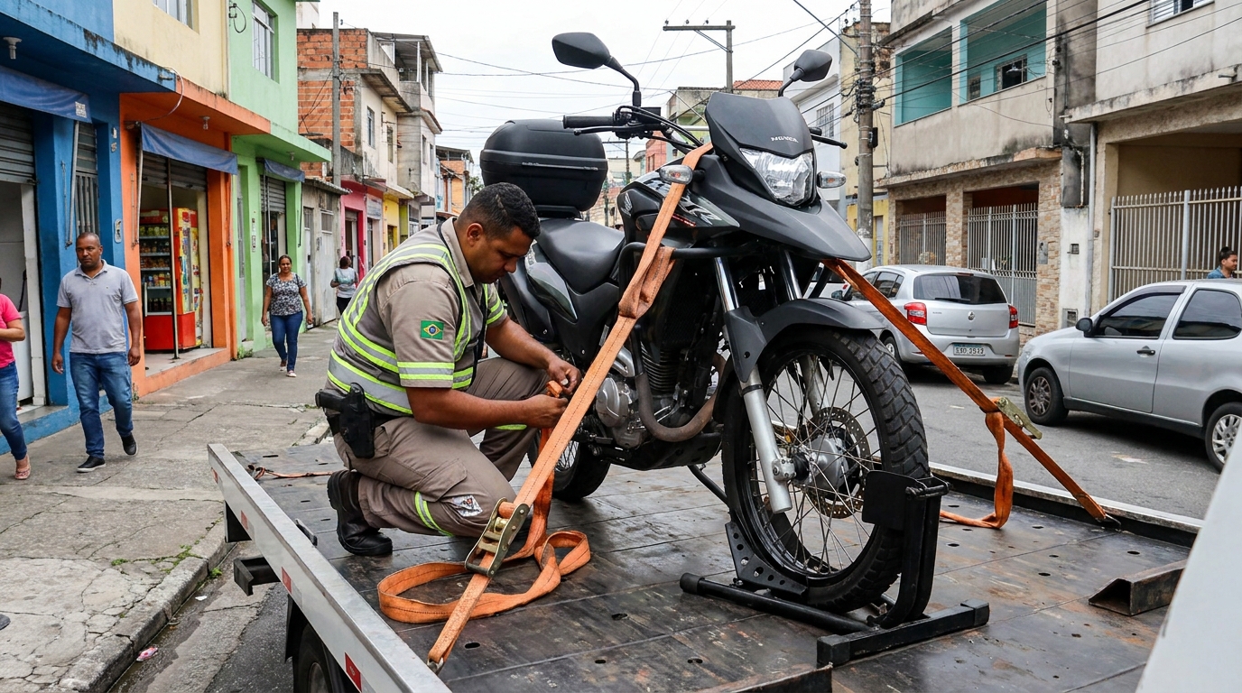 Guincho para Moto em Niterói‑RJ